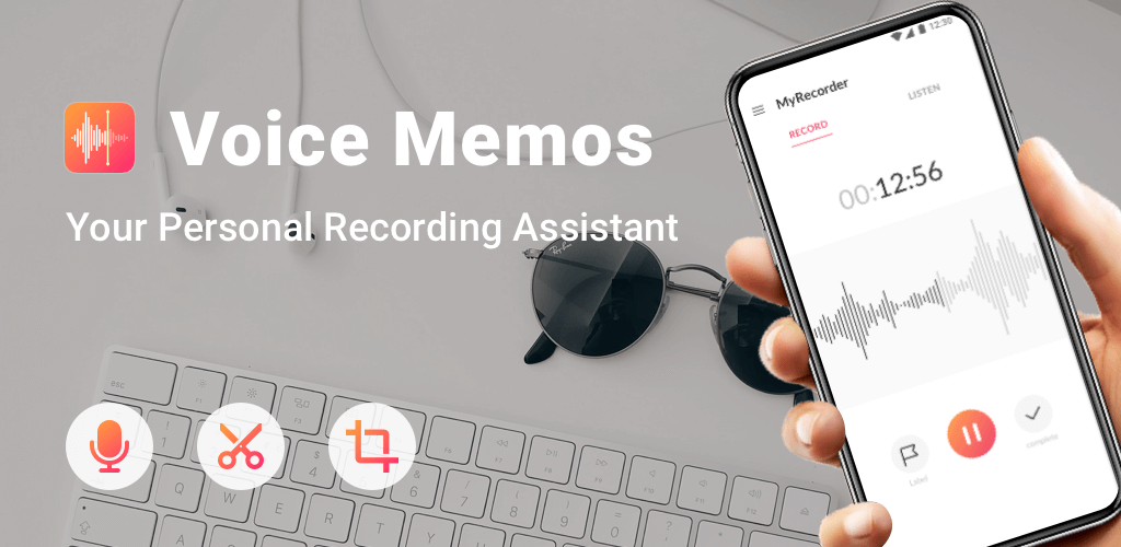 تحميل تطبيق Voice Recorder Pro مهكر 2024 للاندرويد مجانا