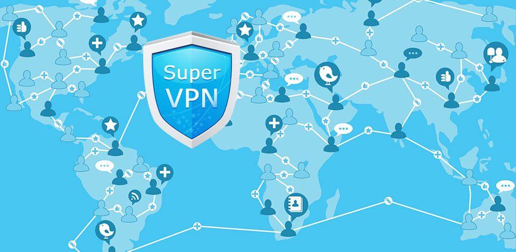 تحميل Super VPN مهكر 2023 مفتوح كل الدول مجانا