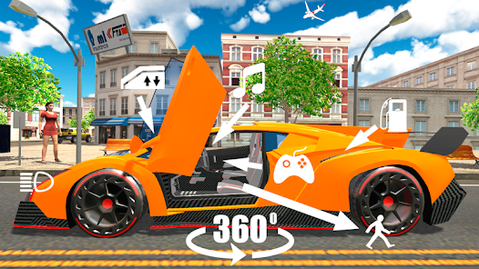 محتويات لعبة Car Simulator SportBull مهكرة